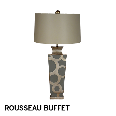 M. Clement - Rousseau Buffet lamp